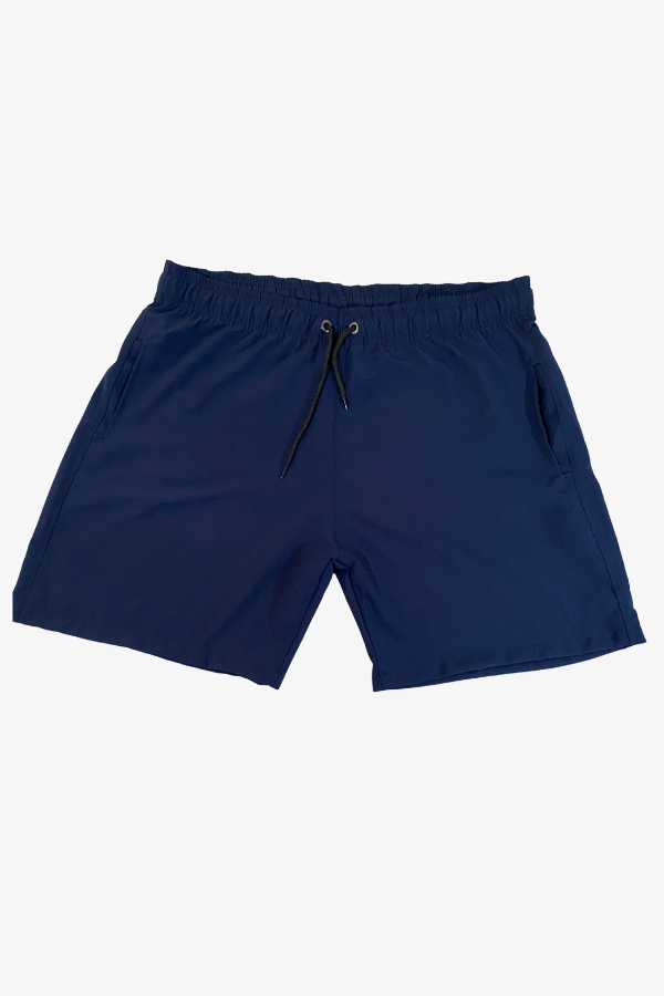 Bermudas Elastic · Azul Marinho