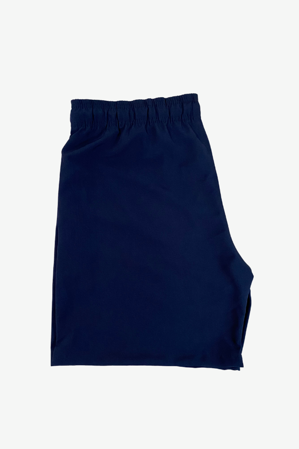 Bermudas Elastic · Azul Marinho