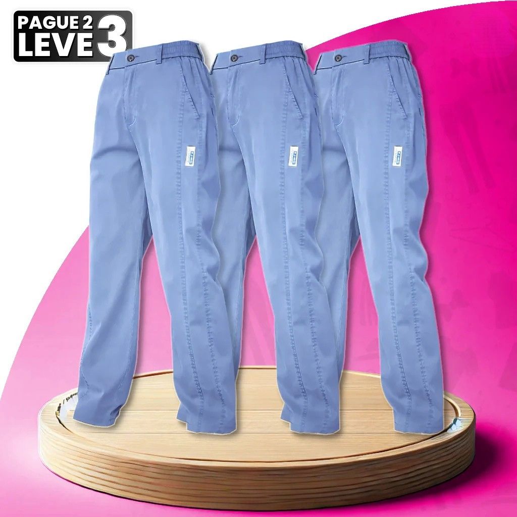 Calça Feminina Aurora em Malha de Seda Gelo e Poliéster (Sua Nova Peça Favorita!)