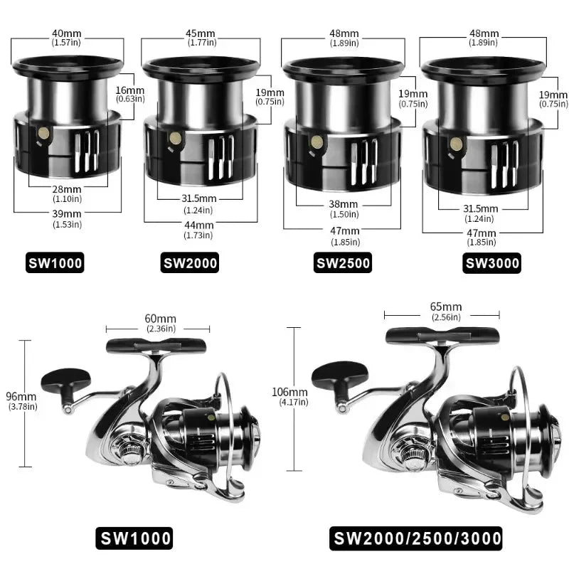 Carretilha Shimano Stella SW Roda Giratória em Metal + Brinde: Boné Shimano