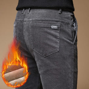 Calça Masculina Térmica de Veludo e Lã - Conforto e Estilo no Inverno