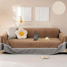 Capa Anti-Xixi MaxProtect para Sofás em Chenille