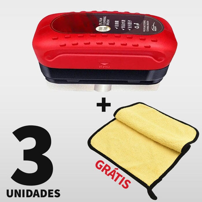 Removedor de Filme Oleoso Automotivo VidroX + Brinde