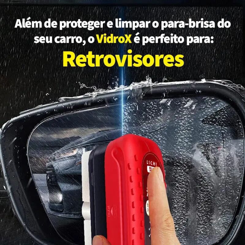 Removedor de Filme Oleoso Automotivo VidroX + Brinde
