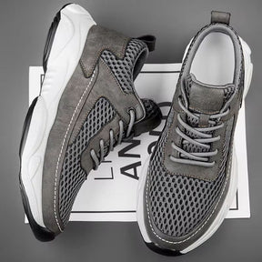 Tênis Respirável Masculino Eleva Altura – Conforto Ortopédico